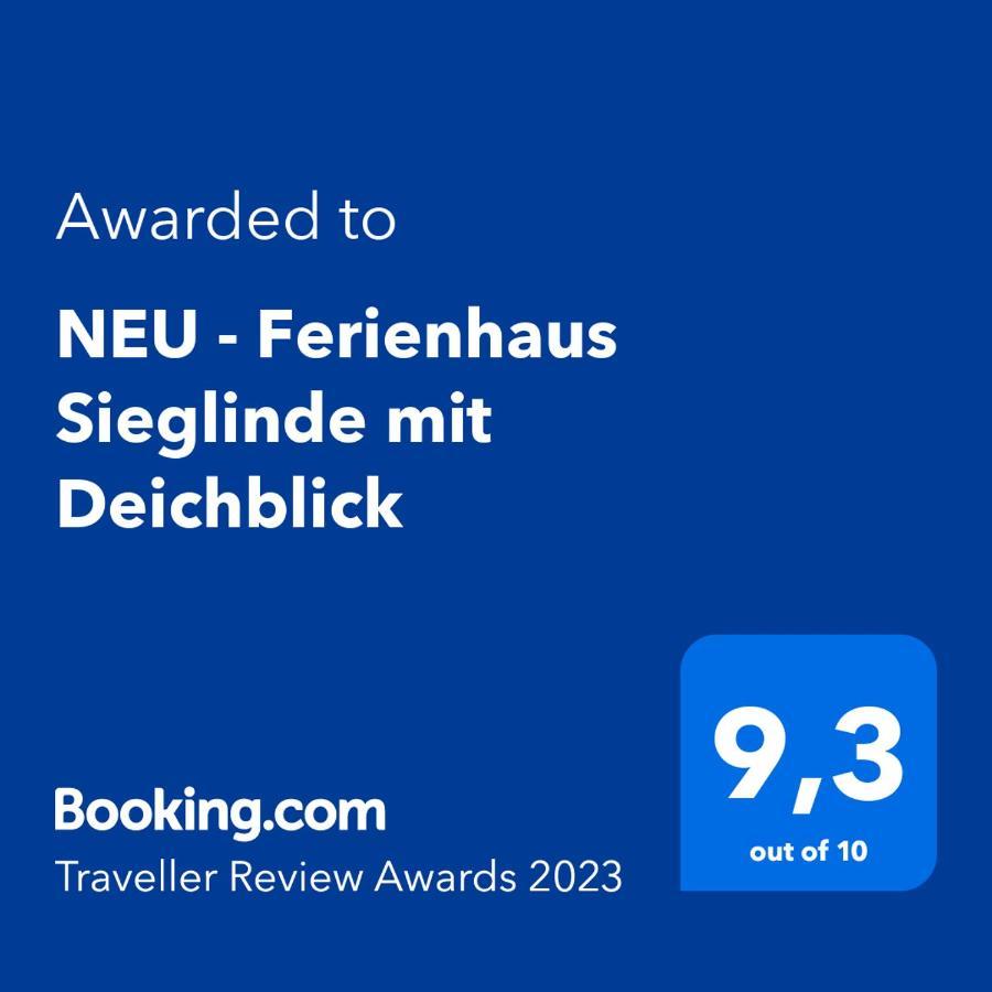 Ferienhaus Sieglinde Mit Deichblick Емден Екстер'єр фото